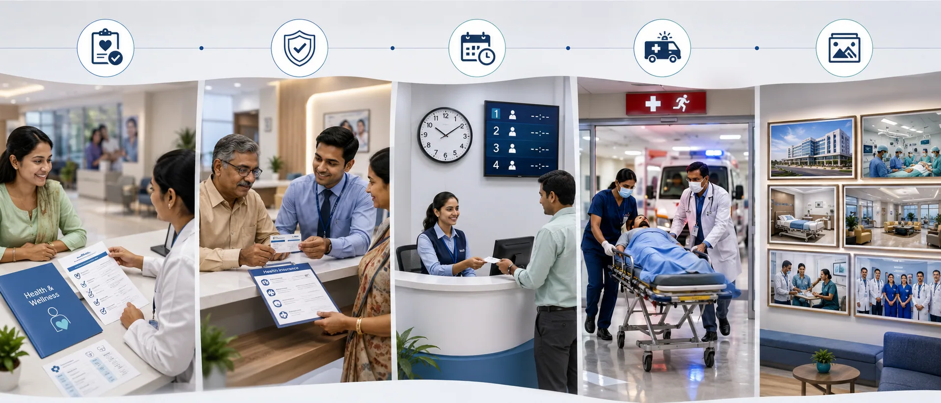 Patient Info - Health Package, Insurance Scheme, OP Timing, Emergency Care, Gallery at Tara Multispeciality Hospital